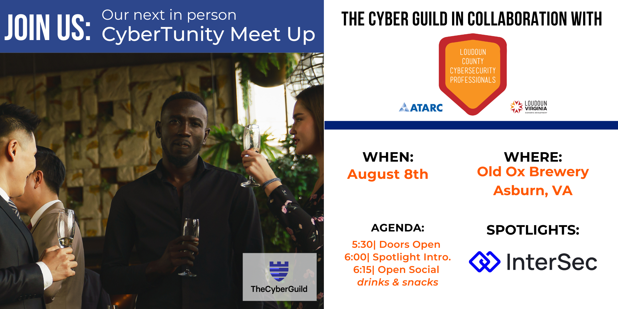 CyberTunity Meet Up - August 8th