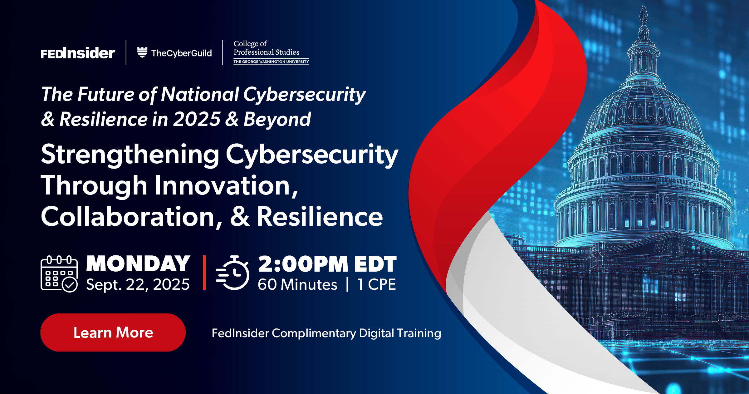 2025 0922 The Future of National Cybersecurity and Resilience in 2025 and Beyond Strengthening Cybersecurity Through Innovation, Collaboration, and Resilience SM
