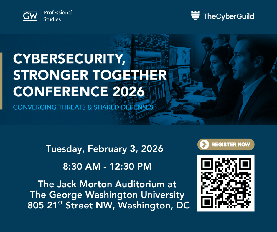 Cybersecurity, Stronger Together 2026 Flyer